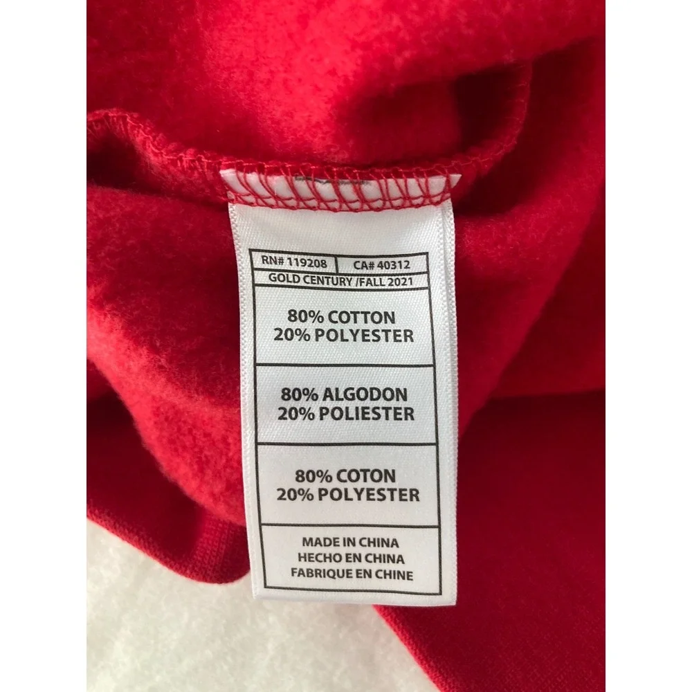 Men's 3XL NWOT Red Tampa Bay Buccaneers Head‎ Coach Pullover Hoodie